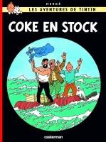 Okładka książki Tintin Coke en Stock