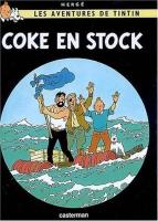 Okładka książki Tintin Coke en Stock