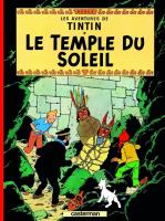 Okładka książki Tintin Le Temple du soleil