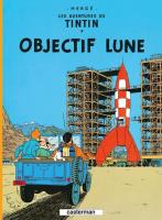 Okładka książki Tintin Objectif Lune