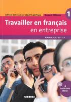 Okładka książki Travailler en francais... podręcznik A1/A2