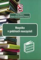 Wszystko o godzinach nauczycieli. Wydawca: Wydawnictwo Pedagogiczne ZNP. SmakLiter.pl Opakowanie Wszystko o godzinach nauczycieli