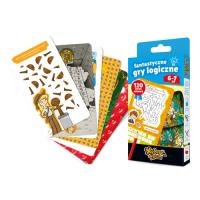 Xplore Team Fantastyczne gry logiczne 6-7 lat . Autor: Opracowanie zbiorowe. SmakLiter.pl Okładka książki Xplore Team Fantastyczne gry logiczne 6-7 lat