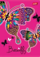 Opakowanie Zeszyt A5 w kratkę 32 kartek mix dziewczęcy 15 sztuk