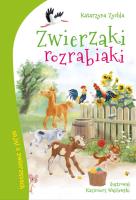 Zwierzaki rozrabiaki. Autor: Zychla Katarzyna. SmakLiter.pl Okładka książki Zwierzaki rozrabiaki
