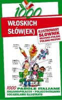 Okładka książki 1000 włoskich słów(ek). Ilustrowany słownik