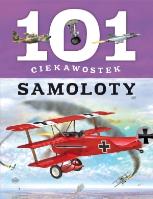 Okładka książki 101 ciekawostek. Samoloty