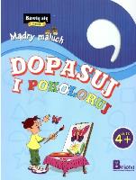 Okładka książki Bawię się i uczę. Mądry maluch.Dopasuj i pokoloruj