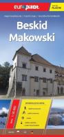 Beskid Makowski mapa turystyczna 1:90 000. Autor: Opracowanie zbiorowe. SmakLiter.pl Okładka książki Beskid Makowski mapa turystyczna 1:90 000