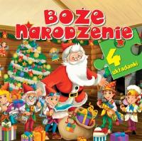 Boże Narodzenie. 4 układanki. Autor: Anna Wiśniewska (red.). SmakLiter.pl Okładka książki Boże Narodzenie. 4 układanki