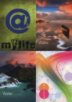 Opakowanie Brulion A4 w kratkę 96 kartek 5 sztuk mix