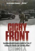 Cichy front. Autor: Kunicki Aleksander 'Rayski'. SmakLiter.pl Okładka książki Cichy front
