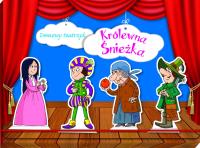 Domowy teatrzyk. Królewna Śnieżka FK. Autor: Szymanek Barbara. SmakLiter.pl Okładka książki Domowy teatrzyk. Królewna Śnieżka FK