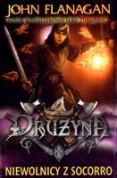 Drużyna T.4 Niewolnicy z Socorro BR. Autor: Flanagan John. SmakLiter.pl Okładka książki Drużyna T.4 Niewolnicy z Socorro BR