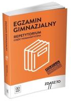 Egzamin gimnazjalny ? część humanistyczna. Repetytorium ZDAS. Autor: praca zbiorowa. SmakLiter.pl Okładka książki Egzamin gimnazjalny ? część humanistyczna. Repetytorium ZDAS