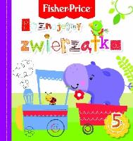 Fisher Price - Poznajemy zwierzątka. Autor: Anna Wiśniewska (red.). SmakLiter.pl Okładka książki Fisher Price - Poznajemy zwierzątka