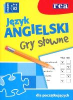 Okładka książki Język angielski - gry słowne (poziom A2) REA