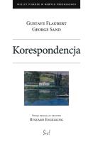 Korespondencja. Autor: Sand George, Flaubert Gustave. SmakLiter.pl Okładka książki Korespondencja