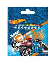Kredki woskowe 12 kolorów Hot Wheels. Autor: STARPAK. SmakLiter.pl Okładka książki Kredki woskowe 12 kolorów Hot Wheels