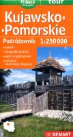 Okładka książki Kujawsko-pomorskie podróżownik mapa samochodowa