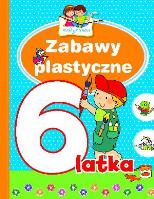 Mali geniusze - Zabawy plastyczne 6-latka. Autor: Elżbieta Śmietanka-Combik. SmakLiter.pl Okładka książki Mali geniusze - Zabawy plastyczne 6-latka