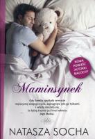 Maminsynek. Autor: Natasza Socha. SmakLiter.pl Okładka książki Maminsynek