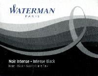 Opakowanie Naboje do pióra wiecznego Waterman czarne 8szt.