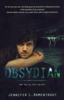 Obsydian. Autor: Armentrout Jennifer L.. SmakLiter.pl Okładka książki Obsydian