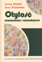 Otyłość przystosowanie i uwarunkowania. Autor: Kirenko Janusz, Wiatrowska Anna. SmakLiter.pl Okładka książki Otyłość przystosowanie i uwarunkowania