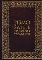 Okładka książki Pismo Święte Nowego Testamentu Duże litery