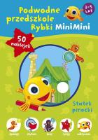 Podwodne przedszkole Rybki MiniMini. Autor: Lekan Elżbieta. SmakLiter.pl Okładka książki Podwodne przedszkole Rybki MiniMini