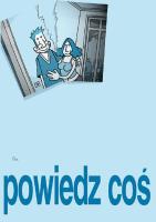 Powiedz coś. Autor: Flix. SmakLiter.pl Okładka książki Powiedz coś
