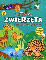 Poznaję zwierzęta z lampartem Leonem. Autor:   Praca zbiorowa. SmakLiter.pl Okładka książki Poznaję zwierzęta z lampartem Leonem