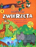Okładka książki Poznaję zwierzęta z nosorożcem Norbertem