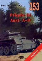 Okładka książki PzKpfw III Ausf. A-D. Tank Power vol. CV 353