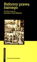 Reformy prawa karnego. Autor: Jarosław Utrat-Milecki (red.). SmakLiter.pl Okładka książki Reformy prawa karnego