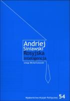 Okładka książki Rosyjska Inteligencja