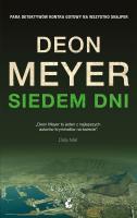 Siedem dni. Autor: Meyer Deon. SmakLiter.pl Okładka książki Siedem dni
