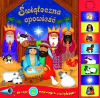 Świąteczna opowieść oraz 8 magicznych dźwięków. Autor: praca zbiorowa. SmakLiter.pl Okładka książki Świąteczna opowieść oraz 8 magicznych dźwięków