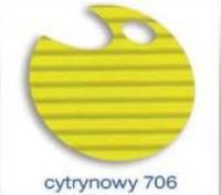 Opakowanie Tektura falista 50x70 cm cytrynowa rolka MONA