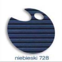 Opakowanie Tektura falista 50x70 cm niebieska rolka MONA