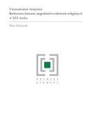 Ustanawianie świętości. Autor: Piotr Morawski. SmakLiter.pl Okładka książki Ustanawianie świętości