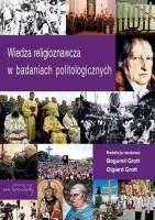 Okładka książki Wiedza religioznawcza w badaniach politologicznych