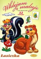 Okładka książki Wklejam i maluję - Łasiczka