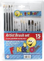 Opakowanie Zestaw pędzelków artystycznych 15szt.