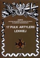 17 Pułk Artylerii Lekkiej. Autor: Dymek Przemysław. SmakLiter.pl Okładka książki 17 Pułk Artylerii Lekkiej