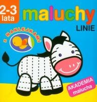 Akademia malucha - Maluchy. Linie. Autor: Irma Pikiene. SmakLiter.pl Okładka książki Akademia malucha - Maluchy. Linie