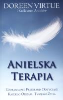 Anielska terapia. Autor: Doreen Virtue. SmakLiter.pl Okładka książki Anielska terapia