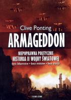 Armageddon. Autor: Ponting Clive. SmakLiter.pl Okładka książki Armageddon