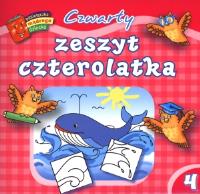 Bibl. mądrego dziecka - Czwarty zeszyt czterolatka. Autor: Wiśniewska Anna. SmakLiter.pl Okładka książki Bibl. mądrego dziecka - Czwarty zeszyt czterolatka